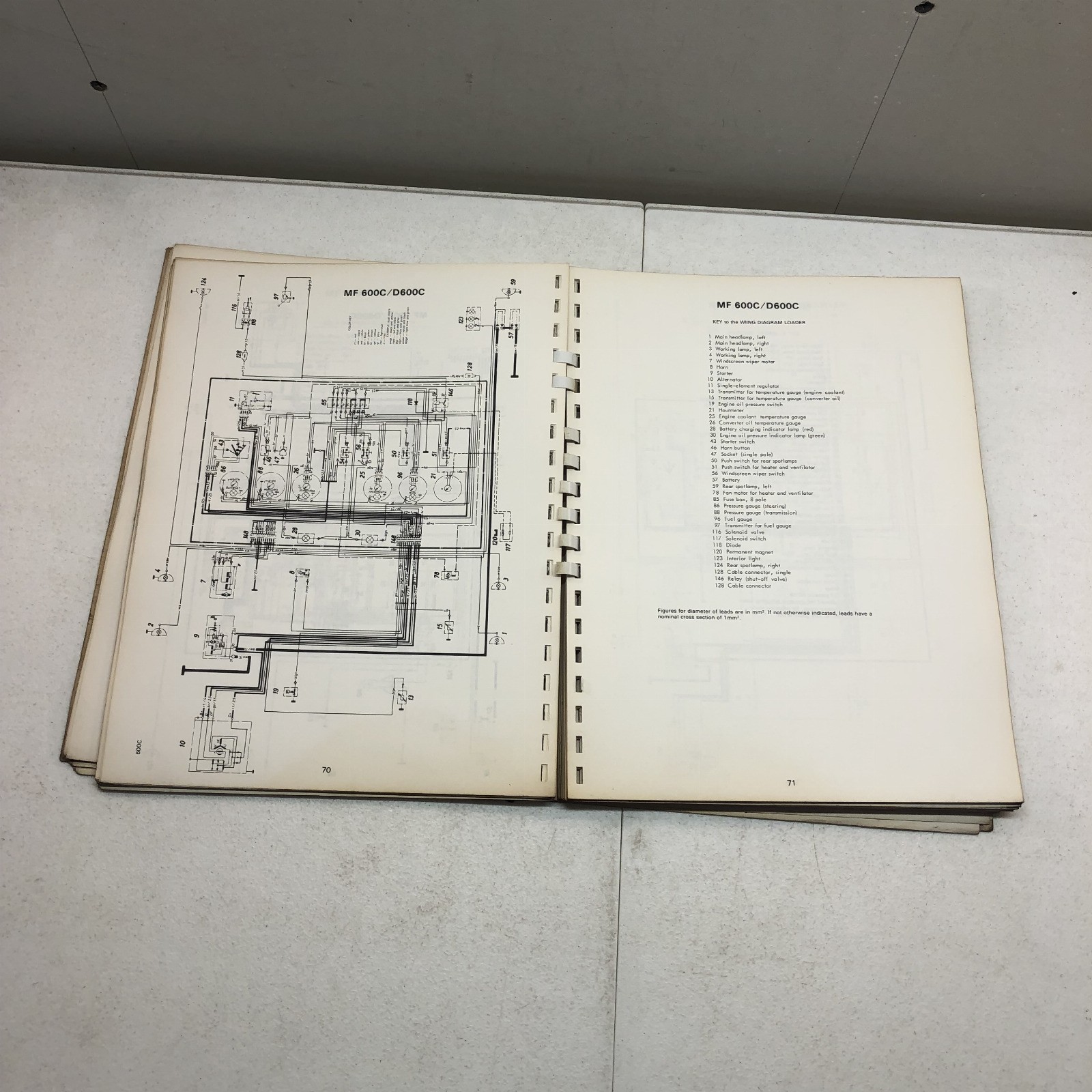 Massey Ferguson / Massey Harris Electrical Wiring Diagrams Service Manual