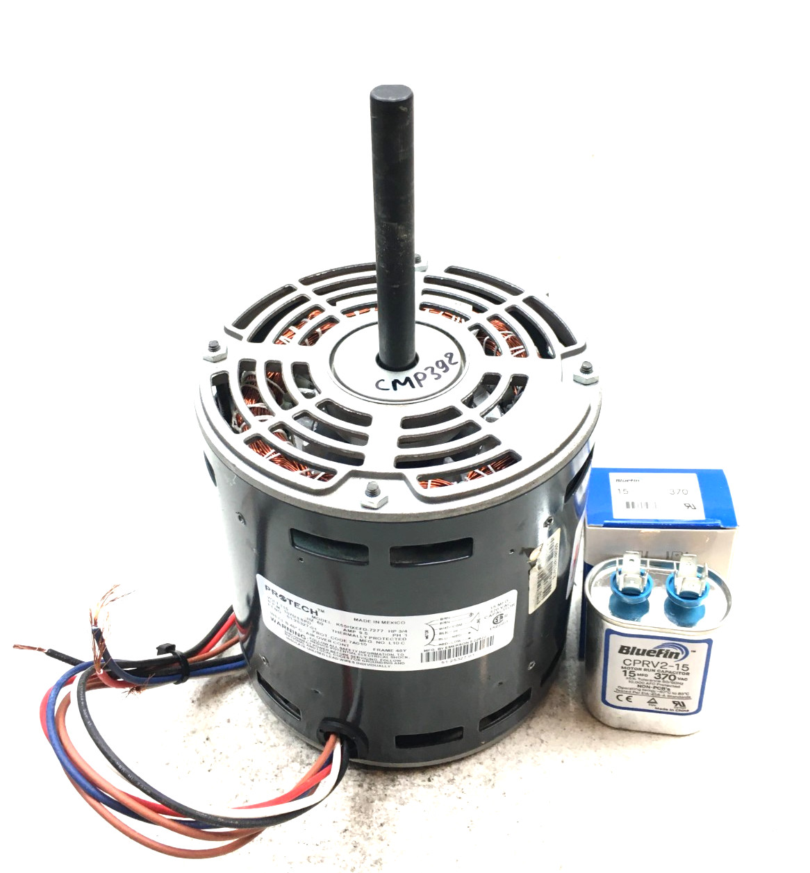 EMERSON K55HXEFD-7277 Blower Motor 51-25327-01 3/4HP 115V RPM 1075/3SPD #CMP392