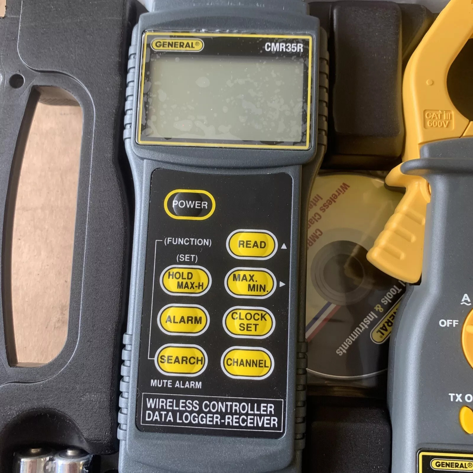 GENERAL Wireless True RMS Clamp Meter/Data Logging System CMR35R CMR35T