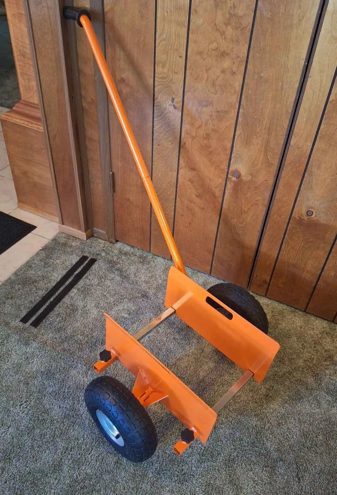 Garvee New 600lb Panel Pusher Dolly Cart Truck