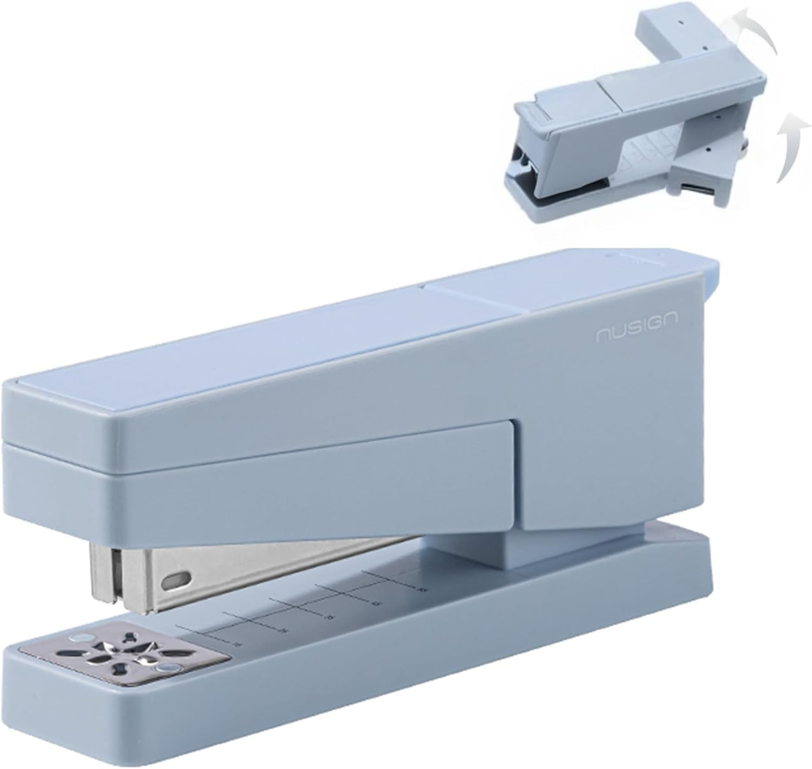 Desk Stapler 360 Degree Rotating Swing-Arm Heavy Duty Metal 25 Sheet Capacity