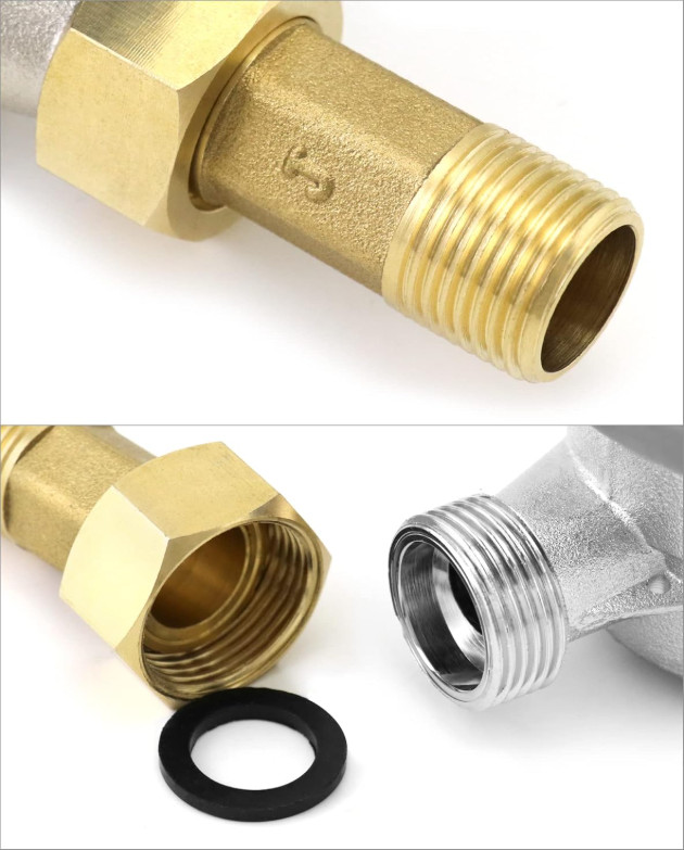 1/2″ Stainless Steel Water Flow Meter with Pulse Output for Home & Garden