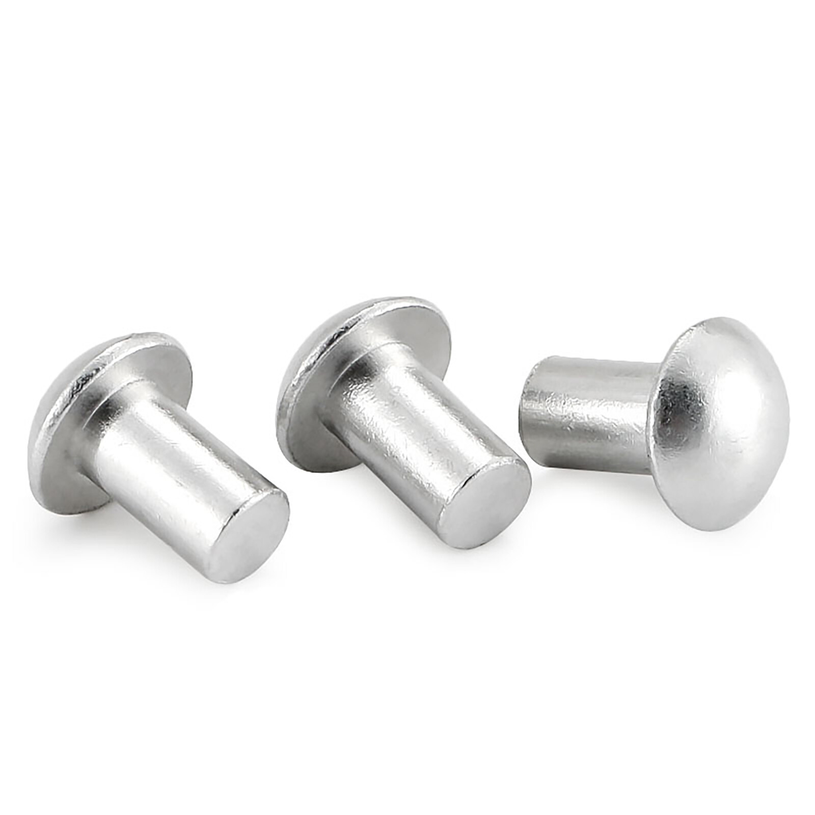 Solid Aluminium Round Head Rivets DIN 660 M2 M3 M4 M5 M6 M8