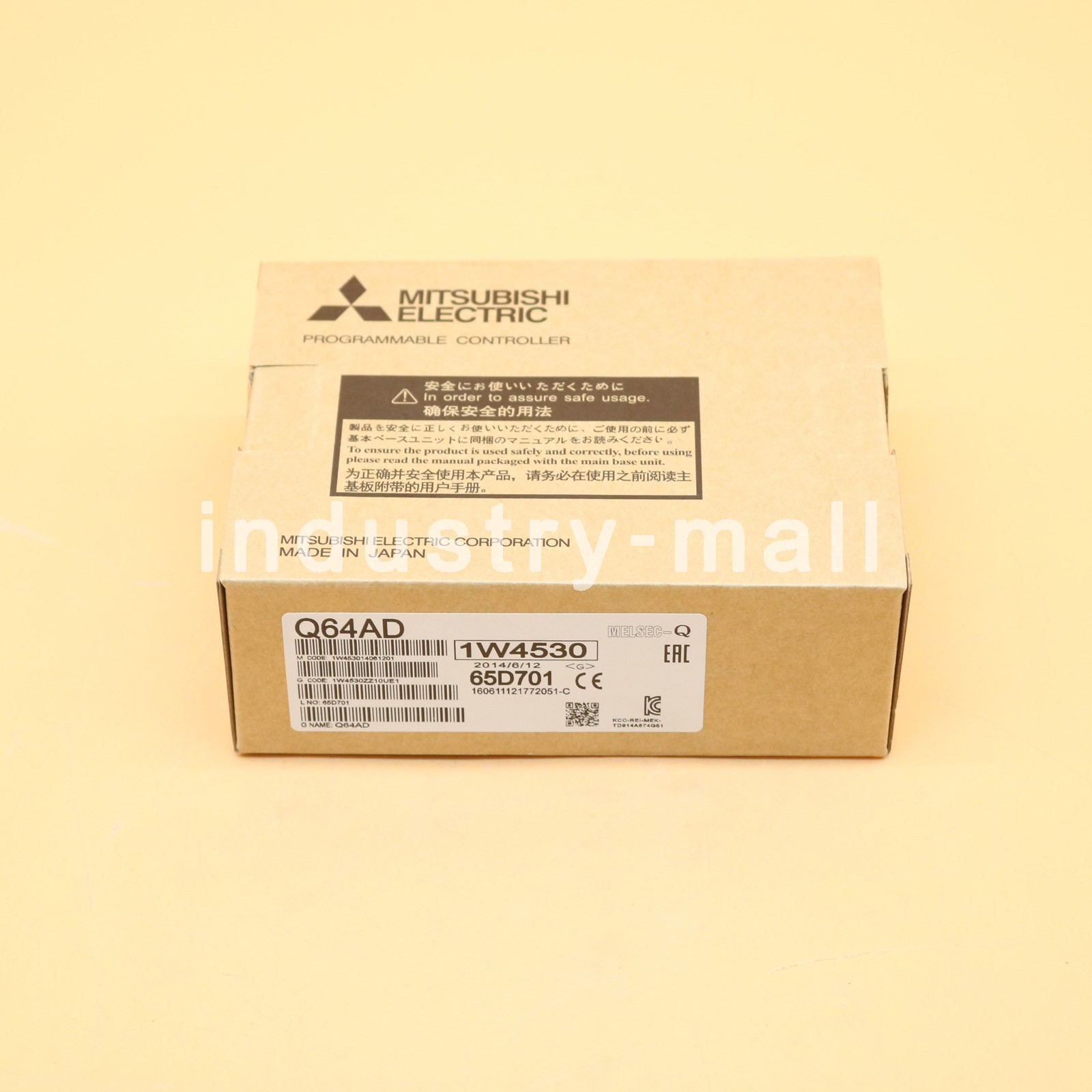 Mitsubishi New Q64AD Digital Conversion Unit 4 Channels 1 years warranty