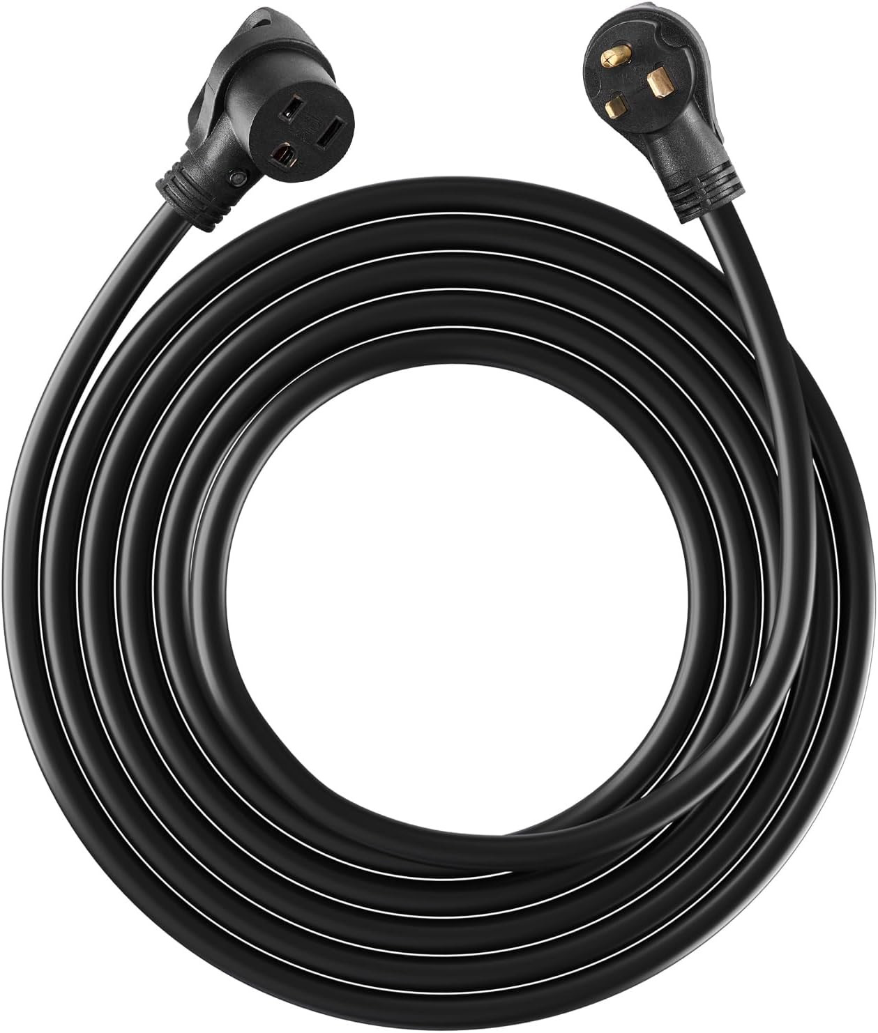 50 Amp Generator Extension Cord 50 Feet, 250V 12500W Heavy Duty Power Cable, NEM