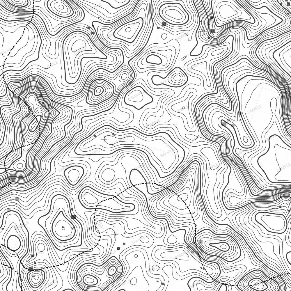 Topographical Camouflage Transparent – 20″ x 38″ Hydrographic Film Hydro Dipping