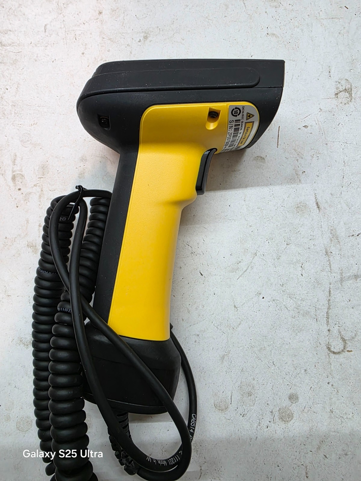 DATALOGIC POWER SCAN PD7100 BARCODE SCANNER PD7130-YB