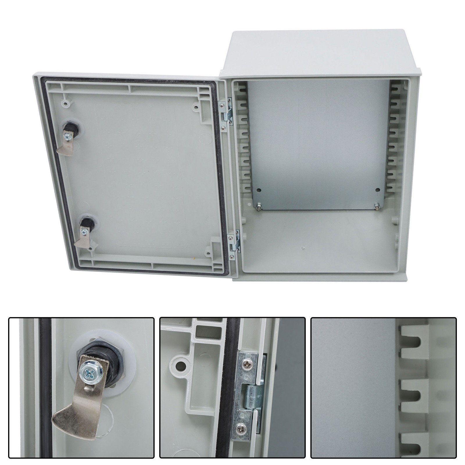 16x12x8inches Fiberglass Electrical Enclosure Box NEMA3 IP65 Junction Box