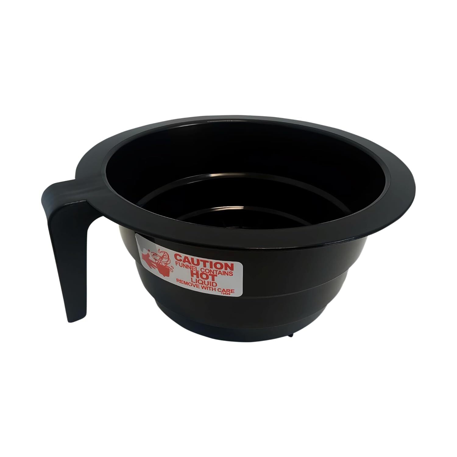 OCS Parts 20583.0003 Black Plastic Funnel with Decals For Bunn Brewers