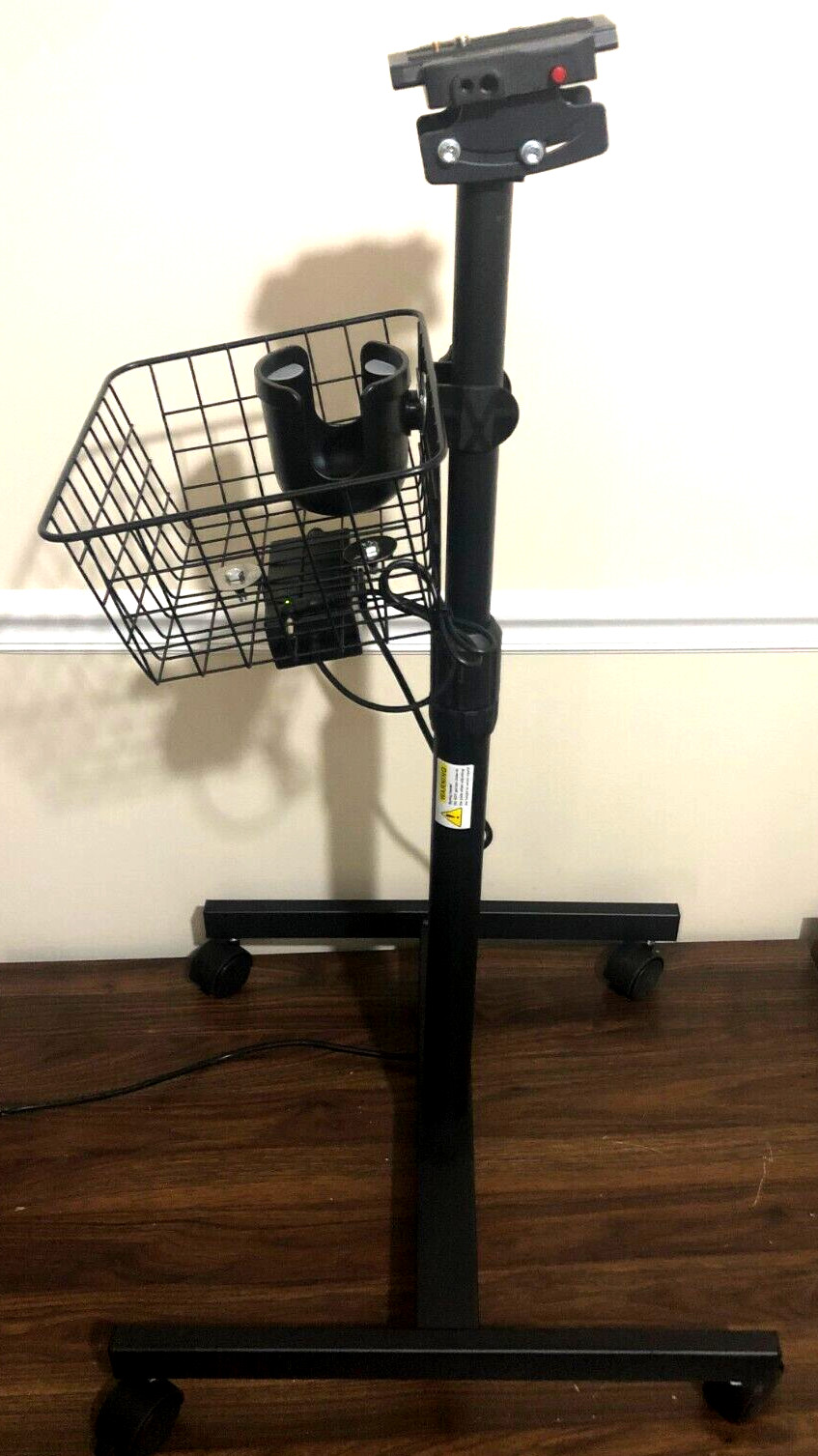 Stand/Cart Basket+Holder Only: Verathon Bladder Scan Scanner BVI 9400 Ultrasound