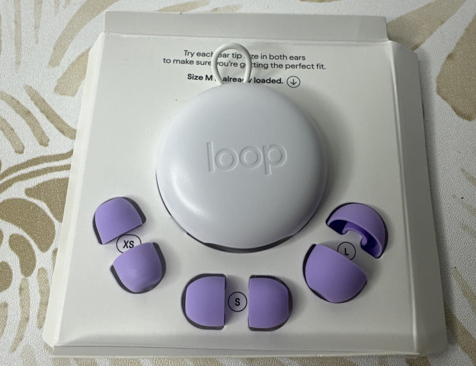 Loop Quiet 2 Ear Plugs For Noise Reduction – 14dB – Color – Violet – Open Box