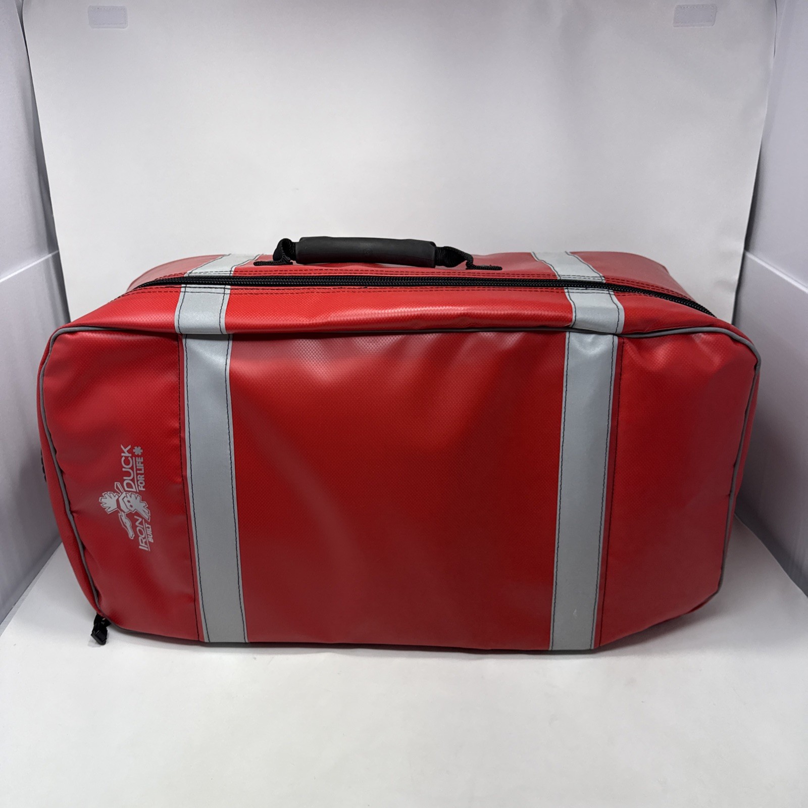 Iron Duck Lucas 2 Red BLS Backpack First Responders EMT Medical Trauma Bag READ!