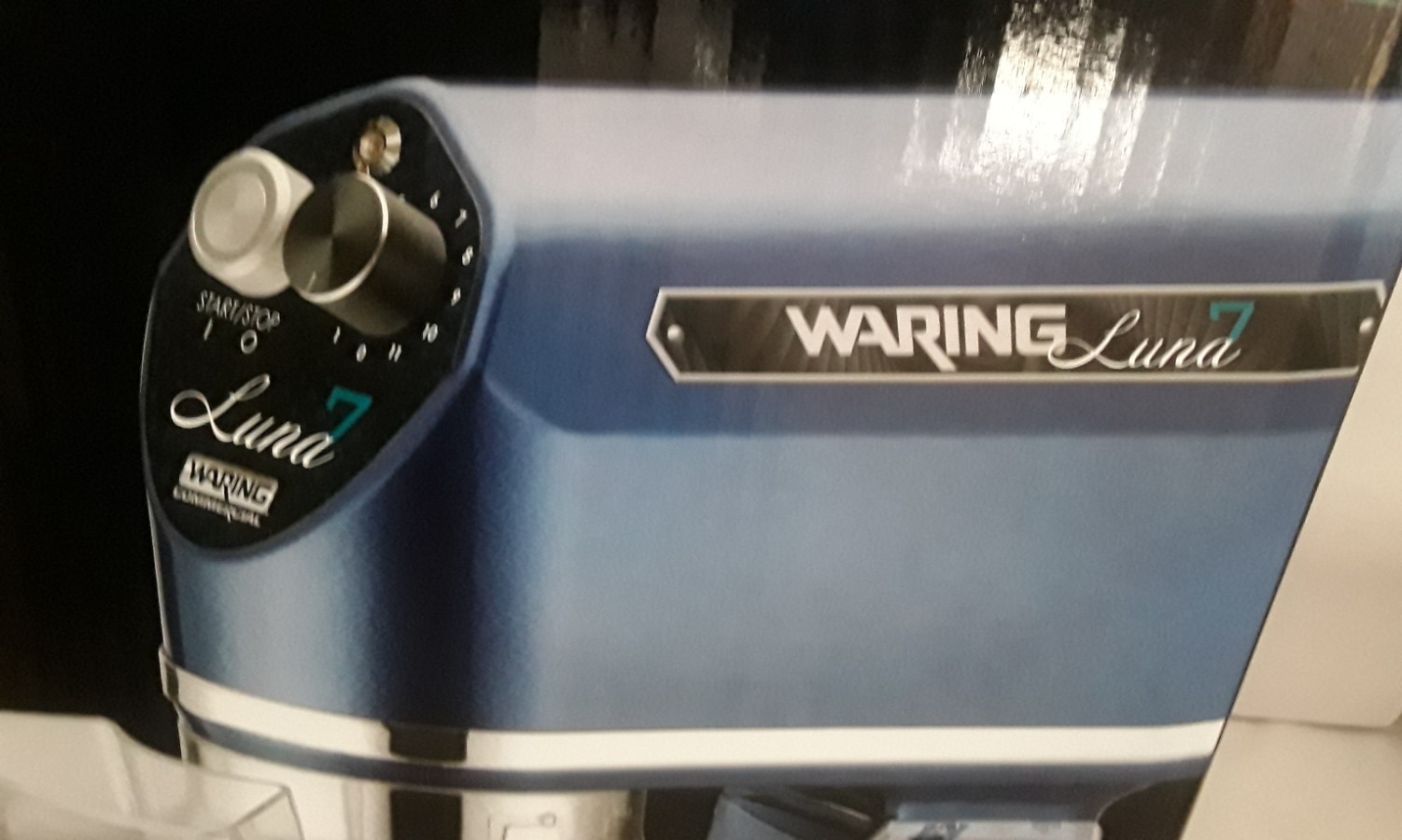 Brand New! WARING WSM7L Commercial Luna Planetary Countertop 7Qt Stand Mixer