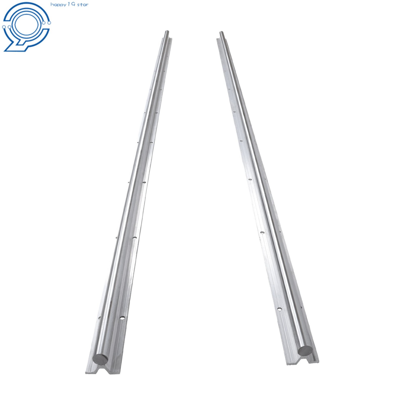 Industrial SBR20 1800mm Linear Guide 2PCS w/4 Blocks for Lathe/Automation