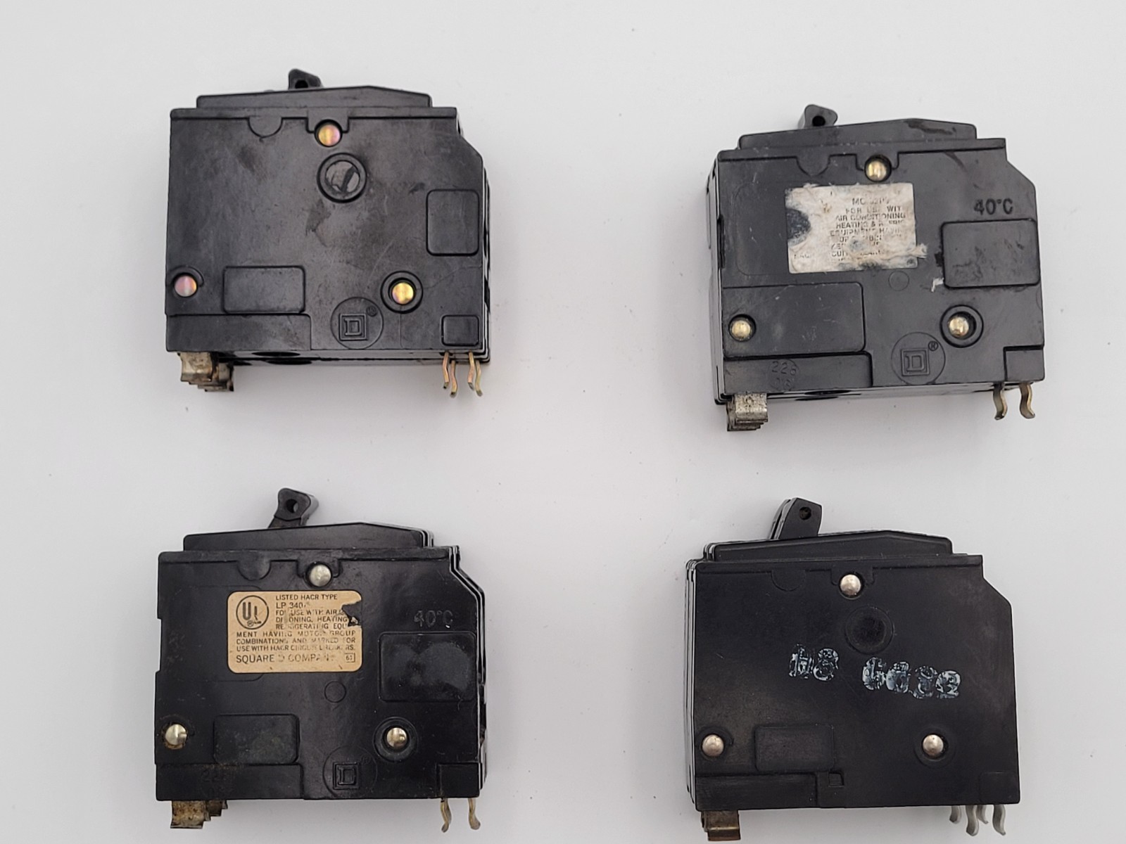 Square D QO230 30 A 2-Pole Plug-On 120/240V Circuit Breaker Type QO USED