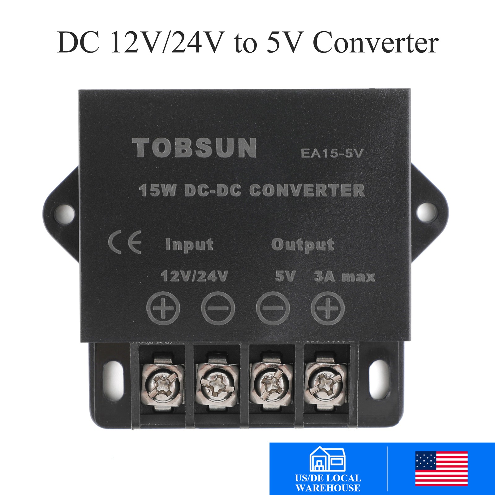 DC-DC Step Down Converter 12V 24V to 5V 5A 15A Transformer Power Regulator Modul