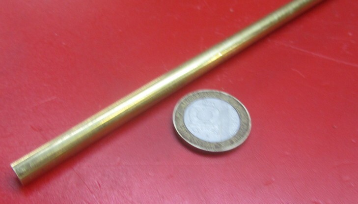360 Brass Rod 1/4″ (.250″) Diameter x 24.0″ Length, 3 Pcs, 6 Ft