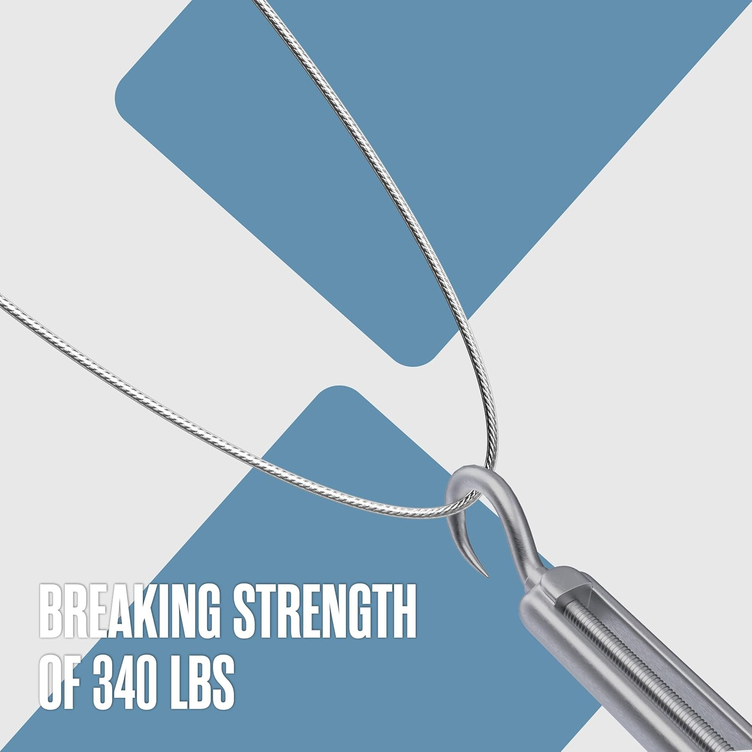 Wire Vinyl Coated 500 Feet, Braided Stainless Steel Cable Plastic