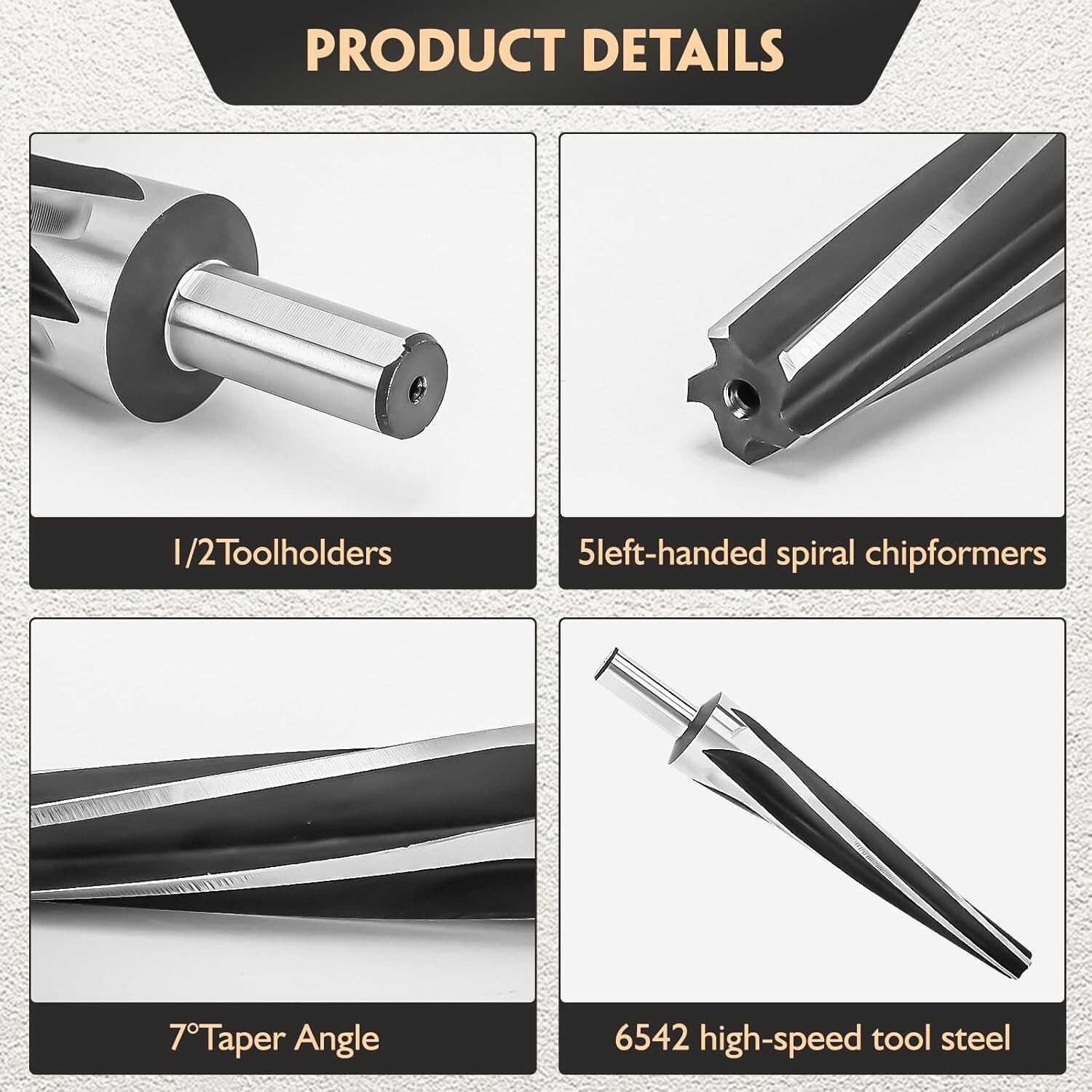 1 PCS 7 Degree Ball Joint Tapered Reamer Reamer Bit Universal Reamer Tool 2569