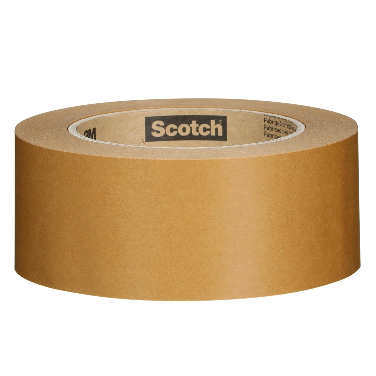 Scotch 570 Paper Box Sealing Tape 1.9in x 55yd Brown Shipping Roll