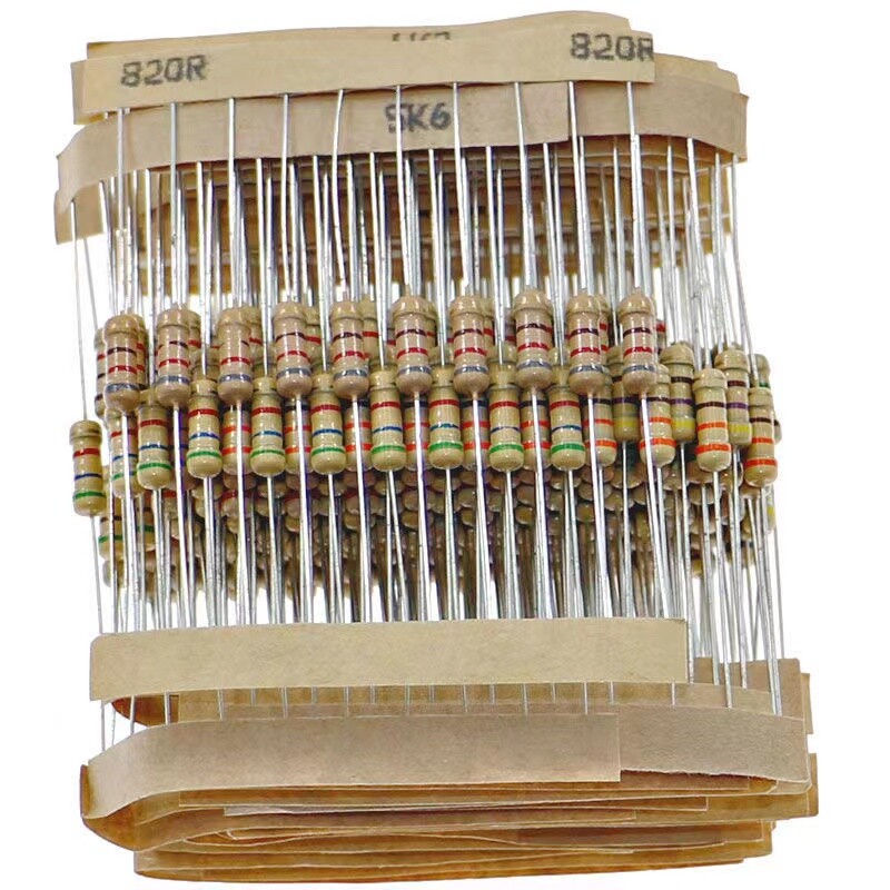10pcs 1/2W 5% Carbon Film Resistors Choose From 100 Values 0.5W Ship from US