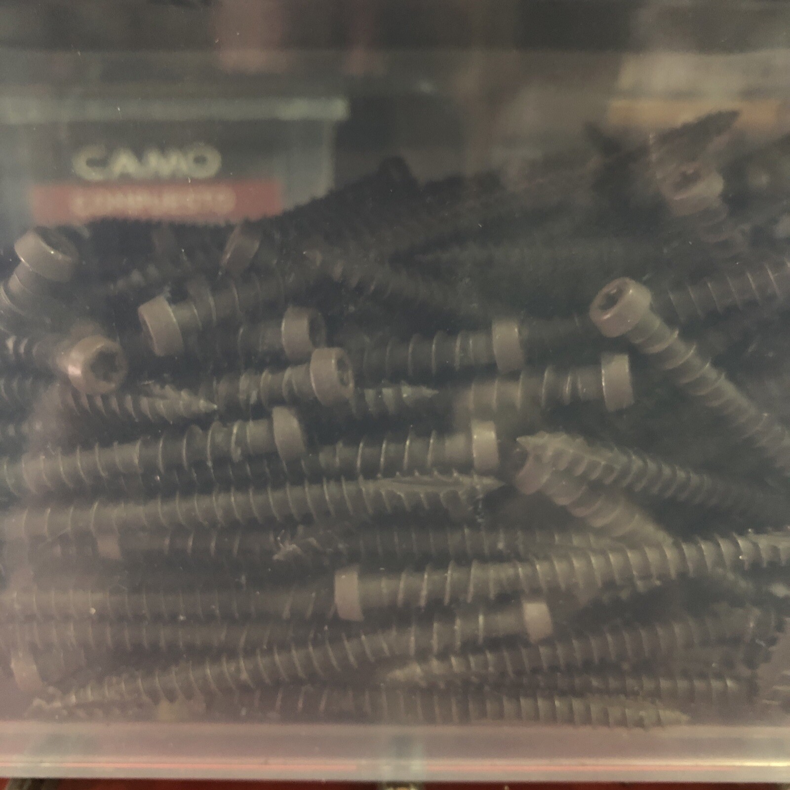 CAMO 2-1/2” X #10 BROWN Deck Screw Protect Coated. 350 Count