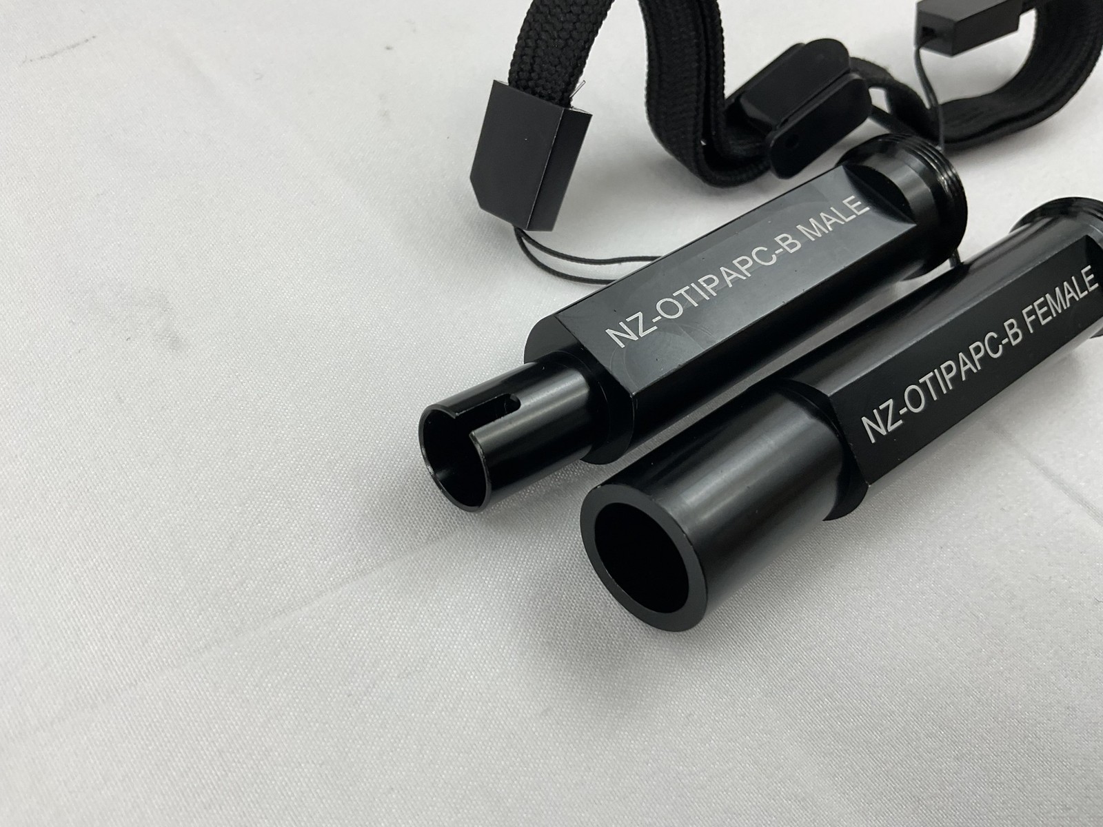 EXFO FIPT-400-NZ-OTIP-APC OptiTip APC Fiber Inspection Nozzle Set Male Female