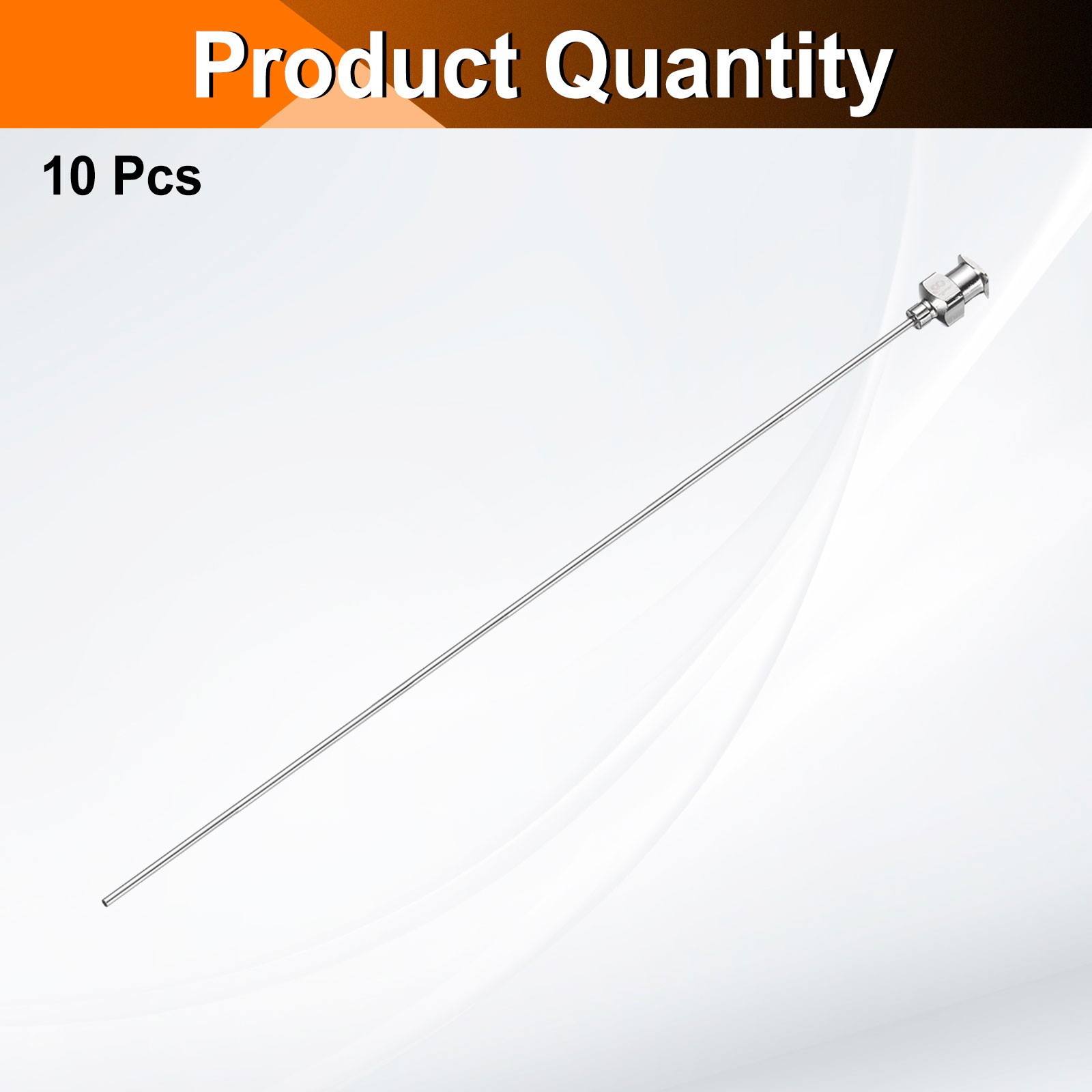 10pcs Dispensing Needle 18G 6″ Stainless Steel Blunt Tip for Refilling Glue
