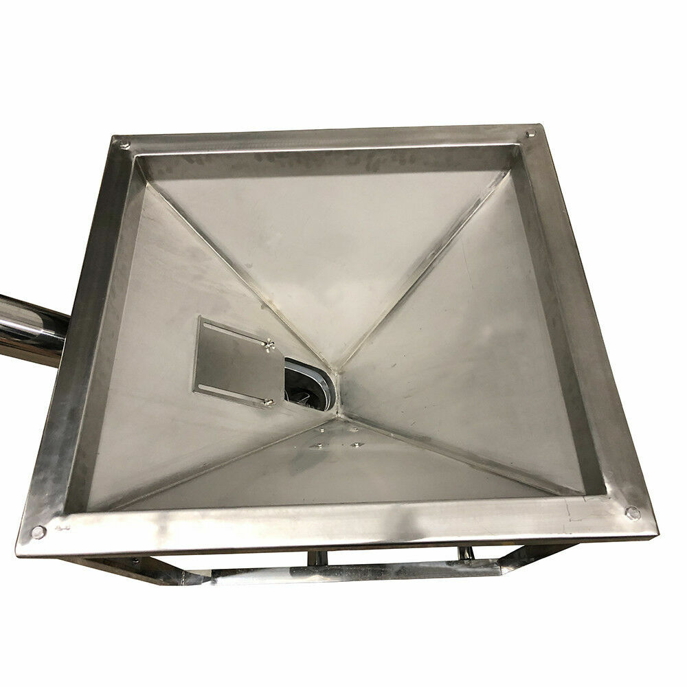 98 inch Flour Screw Vibrating Hopper Inclined Conveyor Auger Feeder 2500MM