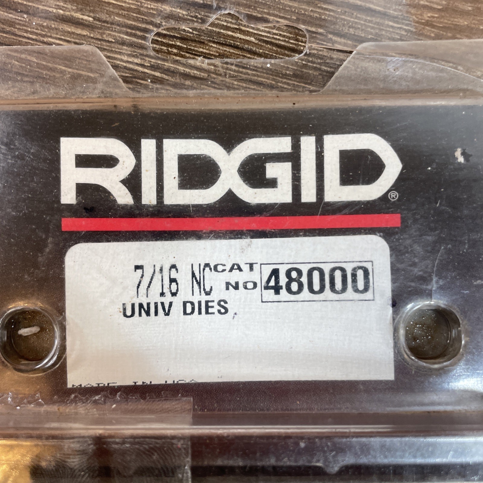 Rigid 48000 Universal Does 7/16 NC, Great Condition (read)