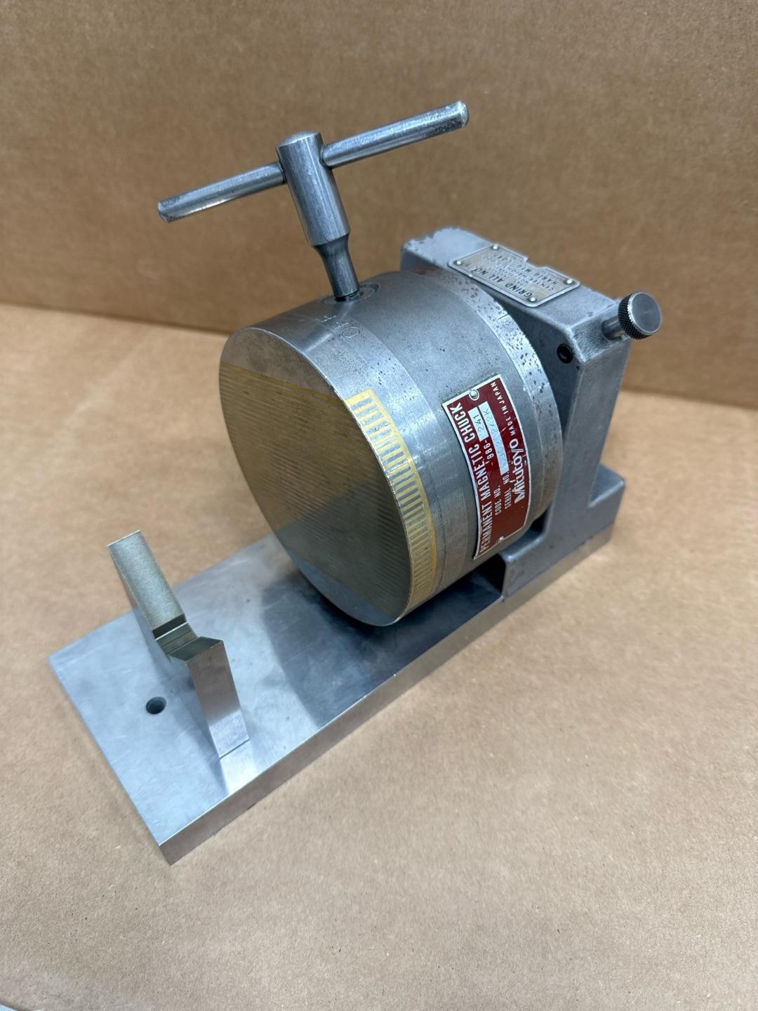 HARIG Grind-All No.1 w/Mitutoyo 5″ Permanent Magnetic Chuck & Base 3.000″