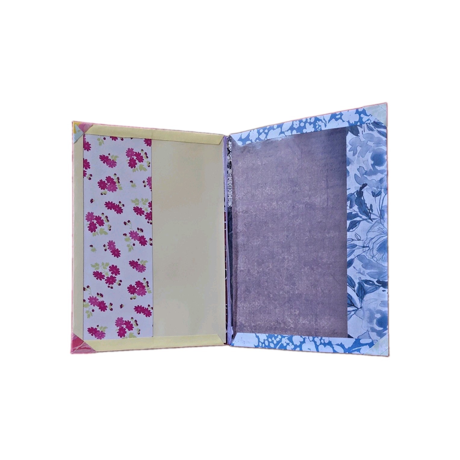 Naked Junk Journal 32 pages Handcrafted Eco-Creation with All of the Colors qs