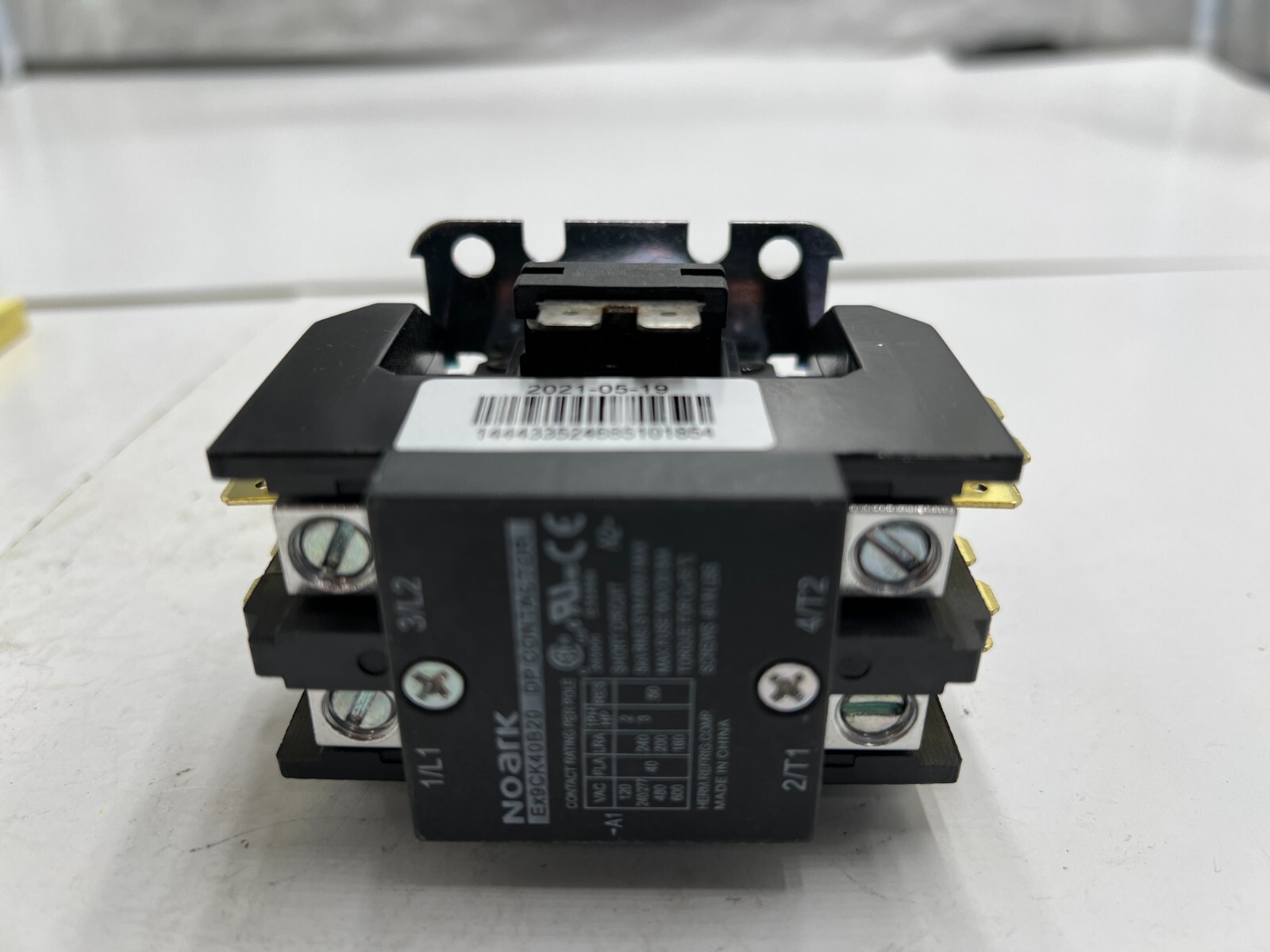 NOARK Definite Purpose Contactor, 2 Pole, 208/240VAC, N4163