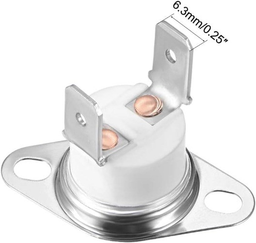 KSD301 Thermostat 150°C 302°F 10A Normally Closed N.C Adjust Snap Disc