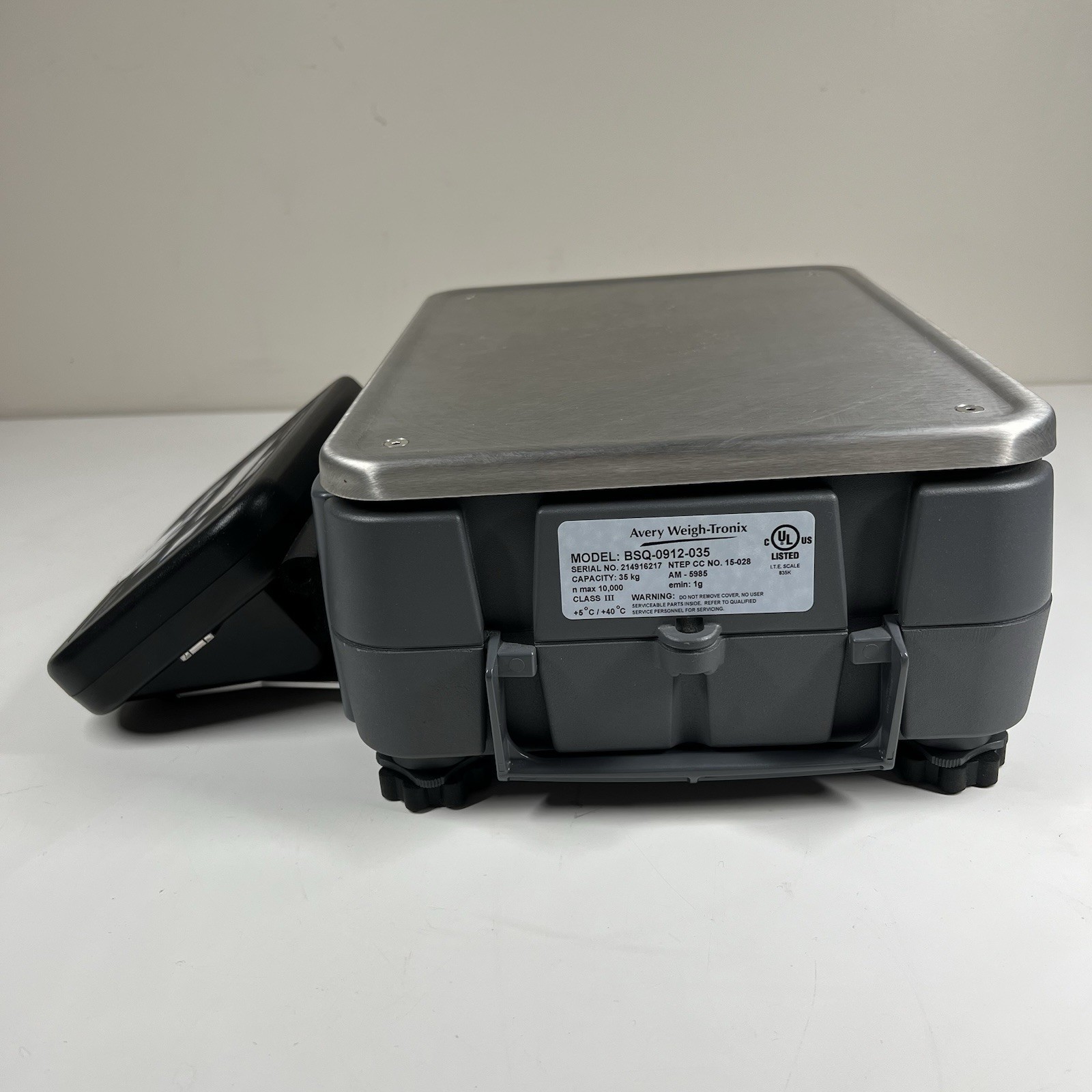Avery Weigh-Tronix ZK830 Counting Scale (10 Pounds Max) BSQ-0912-035 Works Great