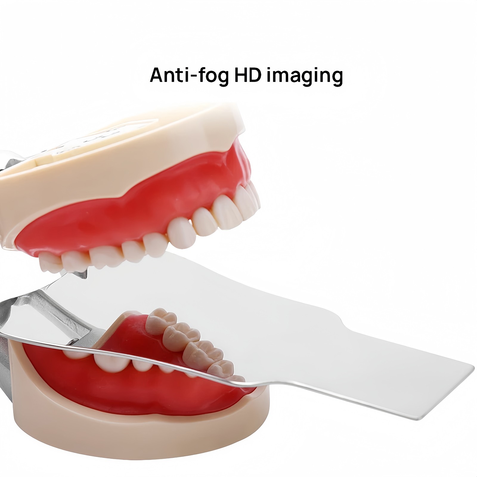 Dental Occlusal Mirror Fog Free LED Intra Oral Photo System 4 Mirrors Anti-Fog