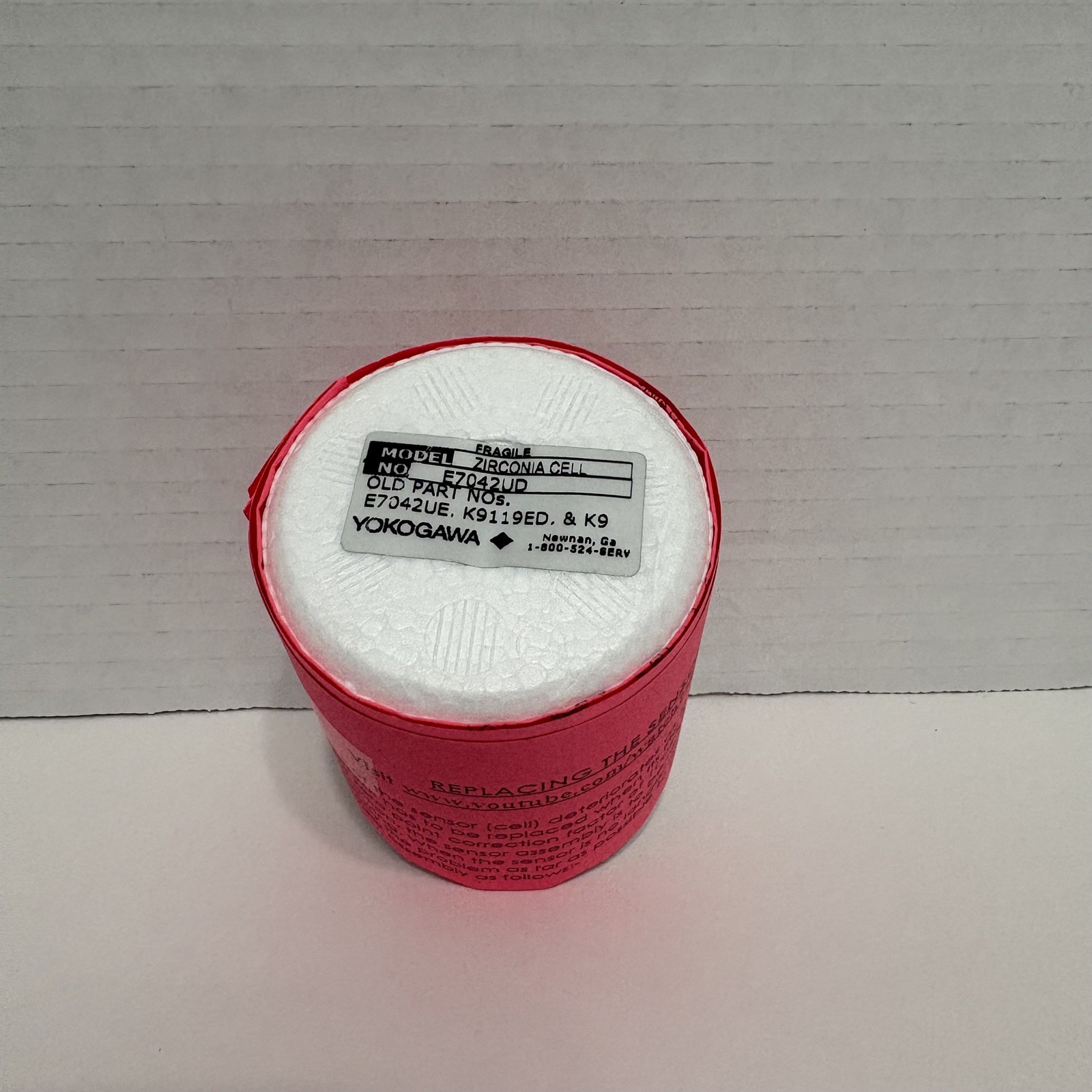 Yokogawa Zirconia Cell Oxygen Detector – E7042UD, K9119ED, K9119GE New