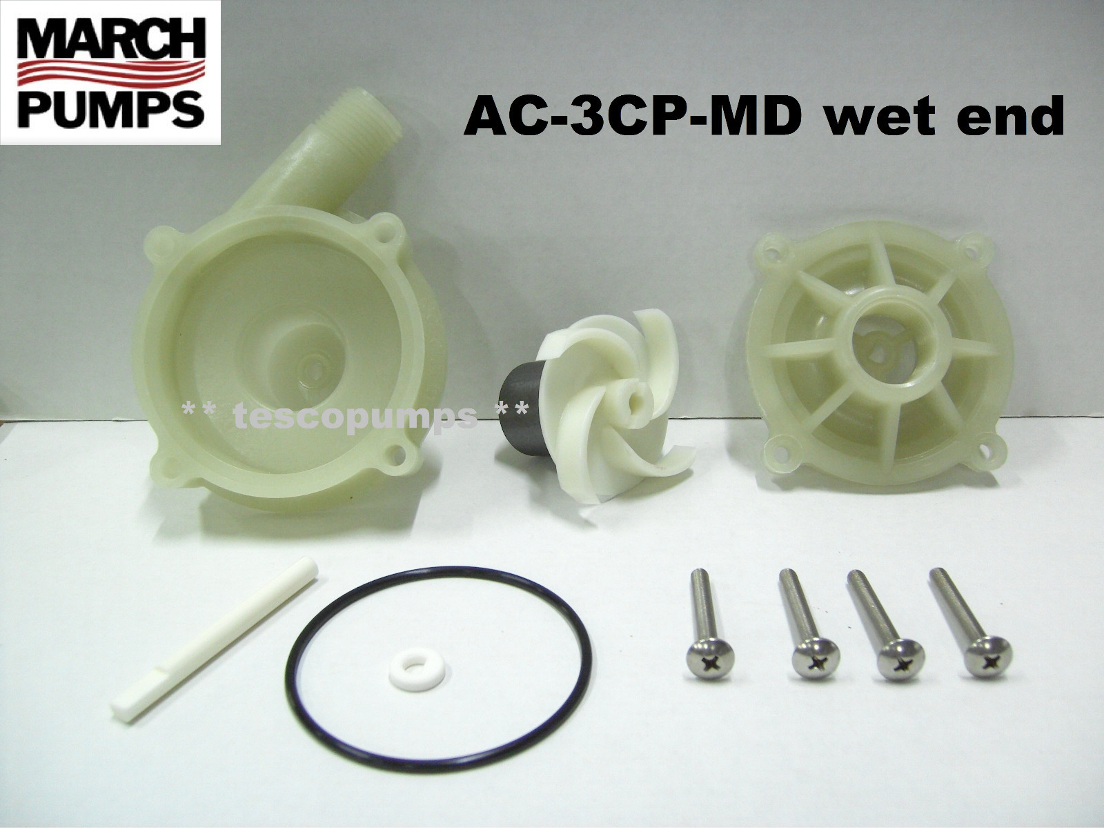 March AC-3CP-MD wet end kit 0130-0113-0200 PMA500