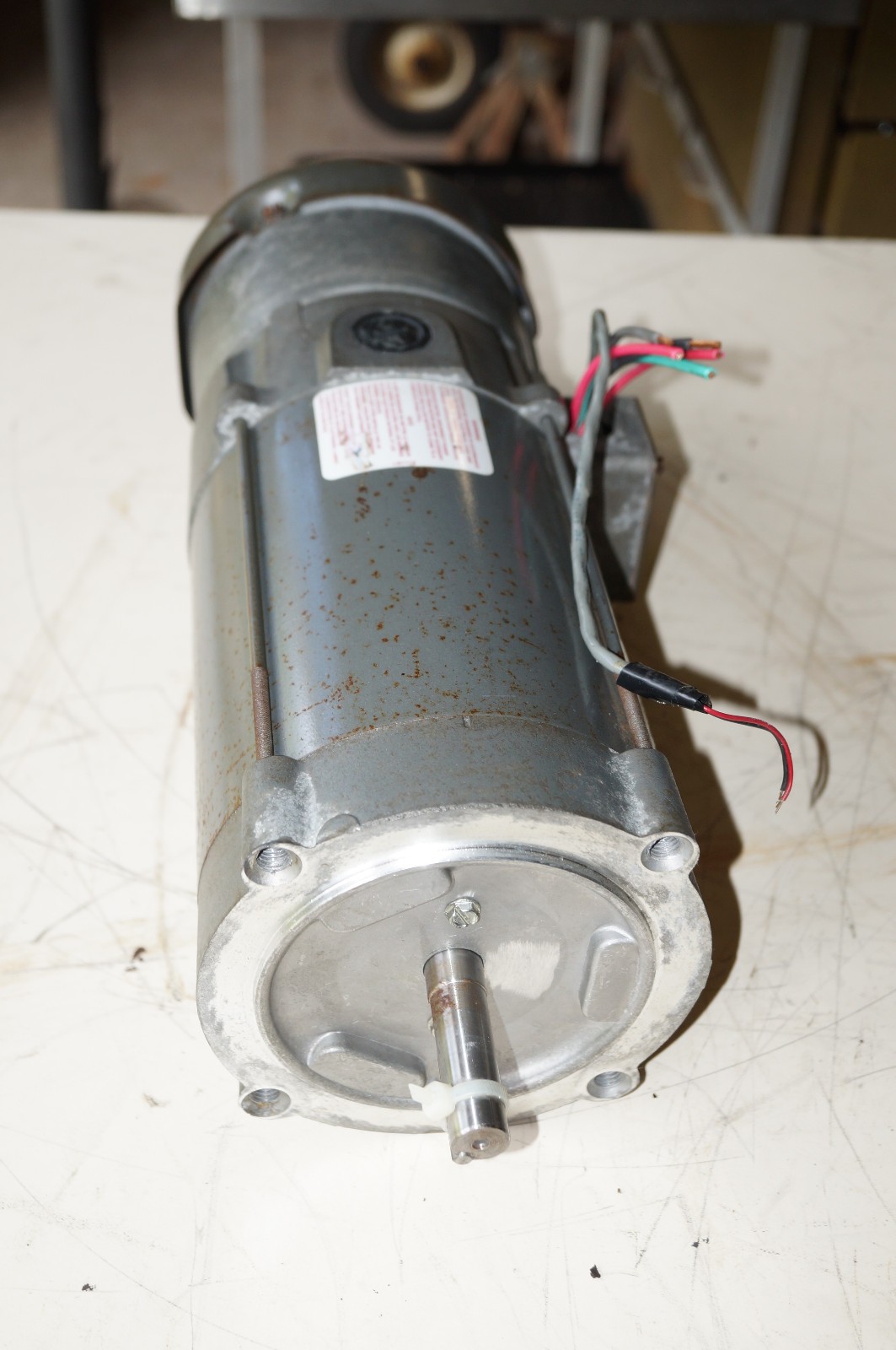 BALDOR DC Motor 3/4 HP, 180V, 1750 RPM, IEFC, PM3428P, 34-6751-394661, 5/8 Shaft