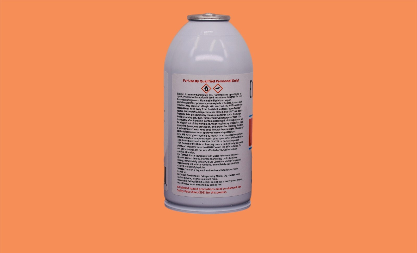 Enviro-Safe R600a Refrigerant w/ k28 Self-Sealing Cap | 10 Cans + Top Tap