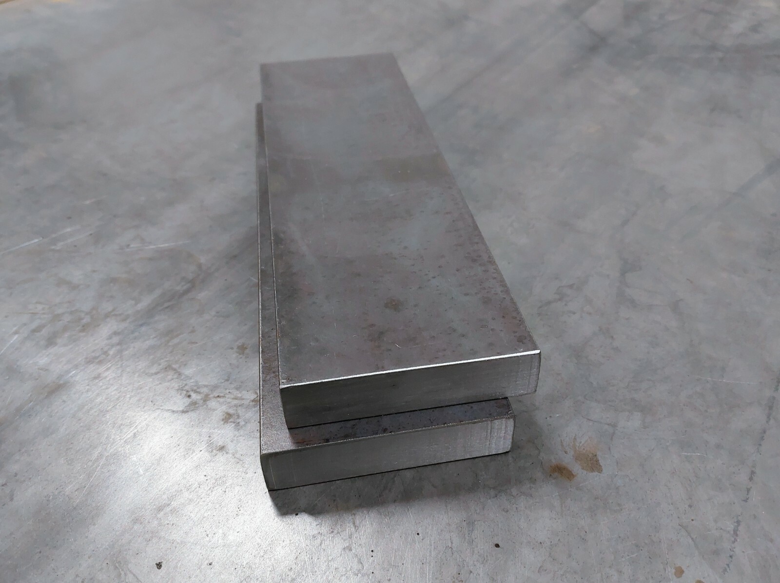 1″ STEEL PLATE 4″ x 12″ Flat Bar 2 PIECES