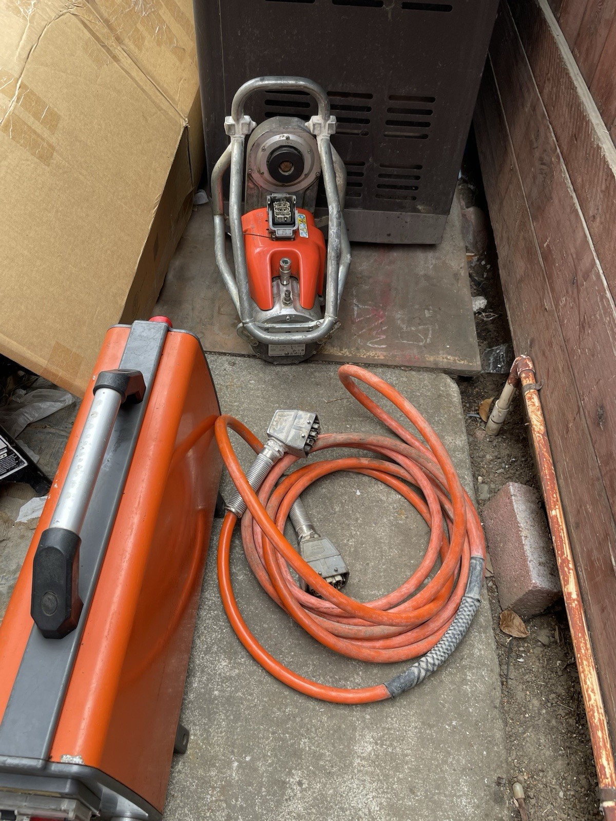 Husqvarna WS 482 HF System With PP 490 Wall Saw