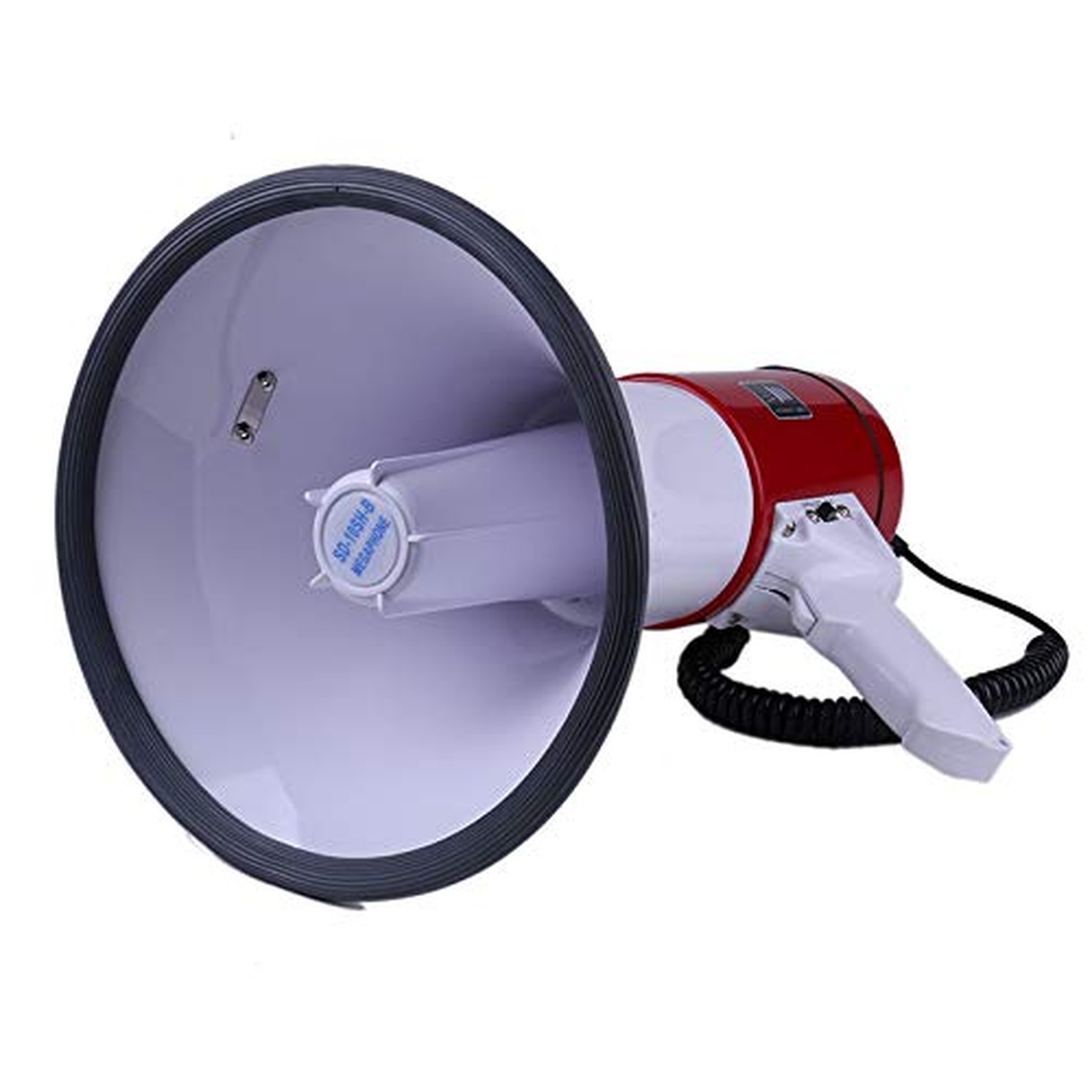 EX ELECTRONIX EXPRESS Rechargeable 50 Watt Loud Megaphone with Siren Bullhorn…