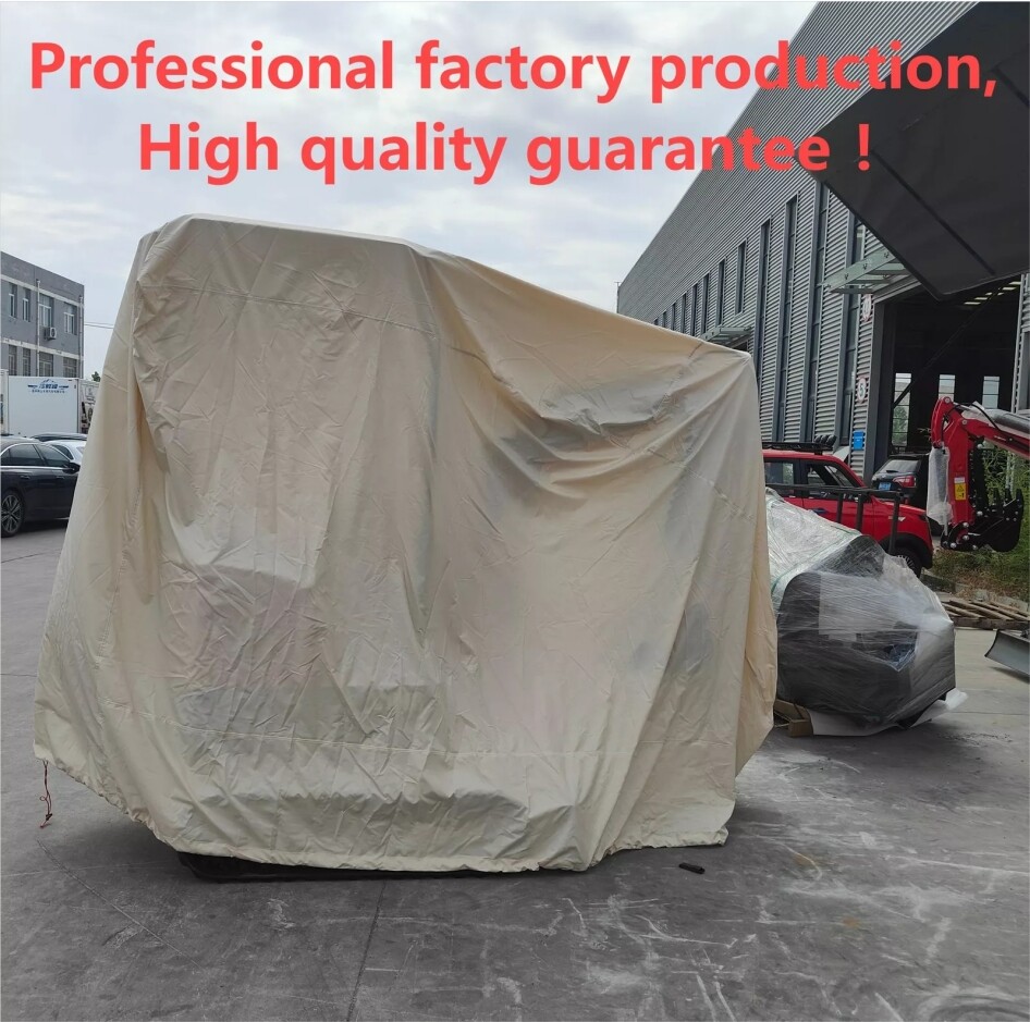Premium Mini Excavator Cover, Rain, Sun, Freeze and Hail Resistant，0.8T-2T
