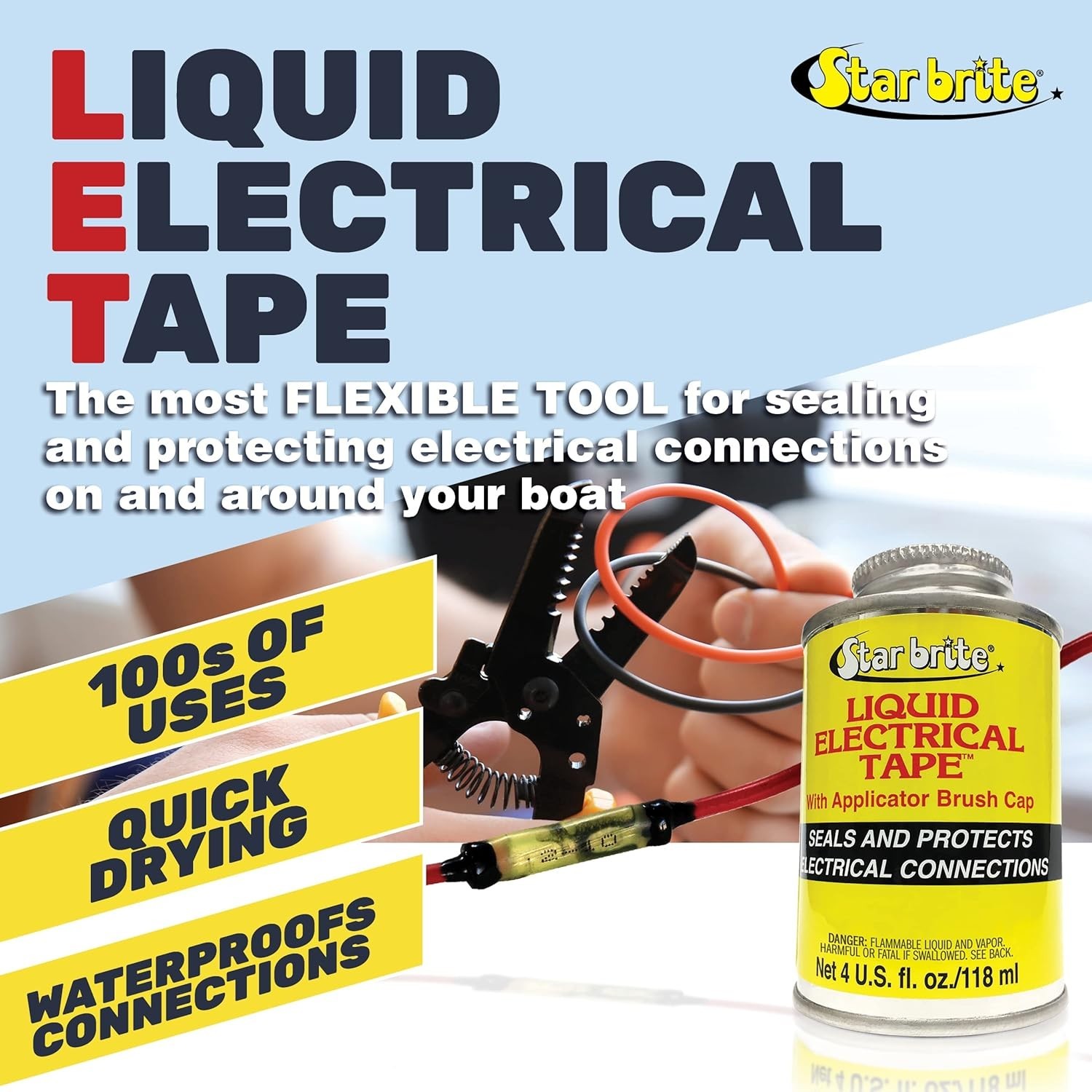 Precision Applicator – Fast-Drying Sealant for Frayed Cables