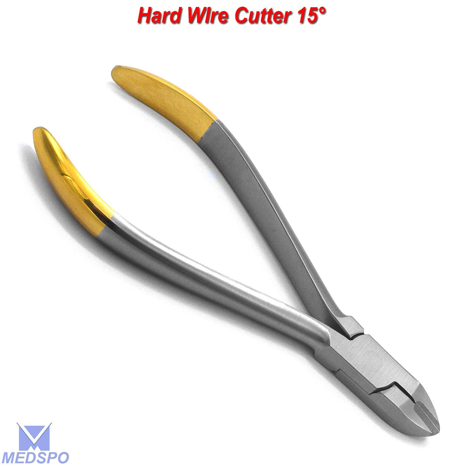 Orthodontic Ligature Hard Wire Cutter 15° Dental Ortho Braces Laboratory Pliers