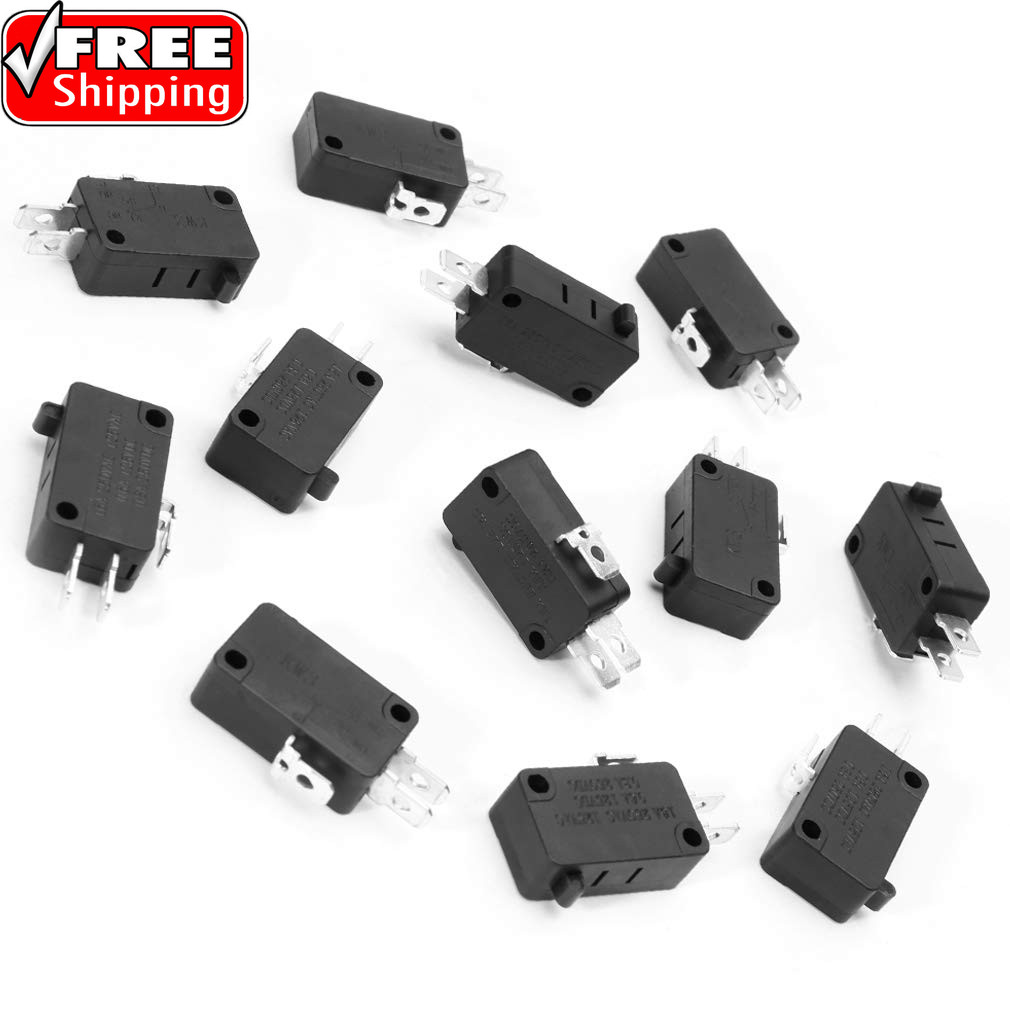 125V/250V 16A SPDT Snap Action Button Micro Limit Switch for Microwave Oven Door