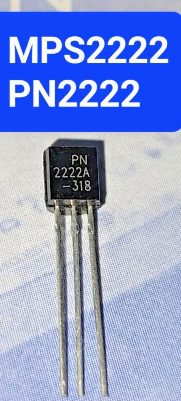 20PCS PN2222A Transistor BJT NPN 40V 0.6A 0.5W 270MHz TO-92, USA, FAST SHIP