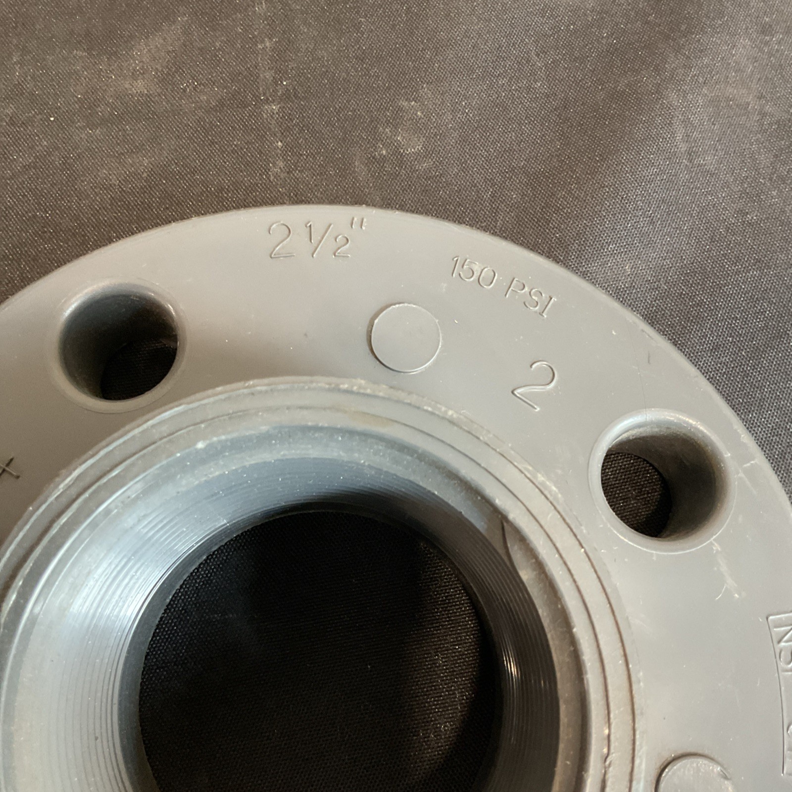 SPEARS 2-1/2″ PVC Threaded Flange Schedule 80 852-025