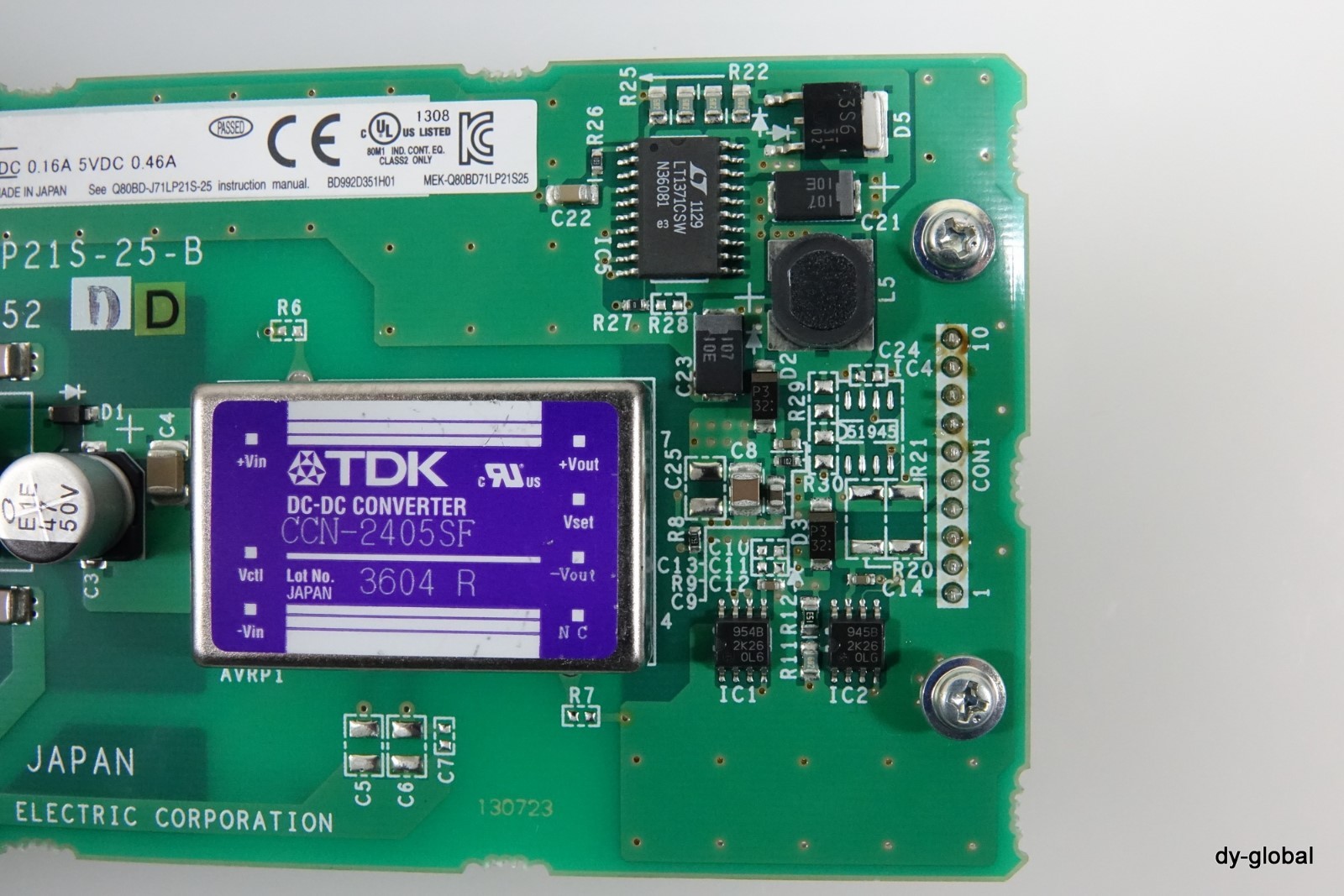 MITSUBISHI Used Q80BD-J71LP21S-25 Q80BD-J71LP21S-25-A PCB-I-E-920=6DX1